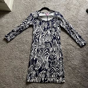 Lilly Pulitzer long sleeve cotton dress size medium